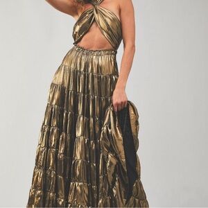 Free people X Revolve something magical maxi